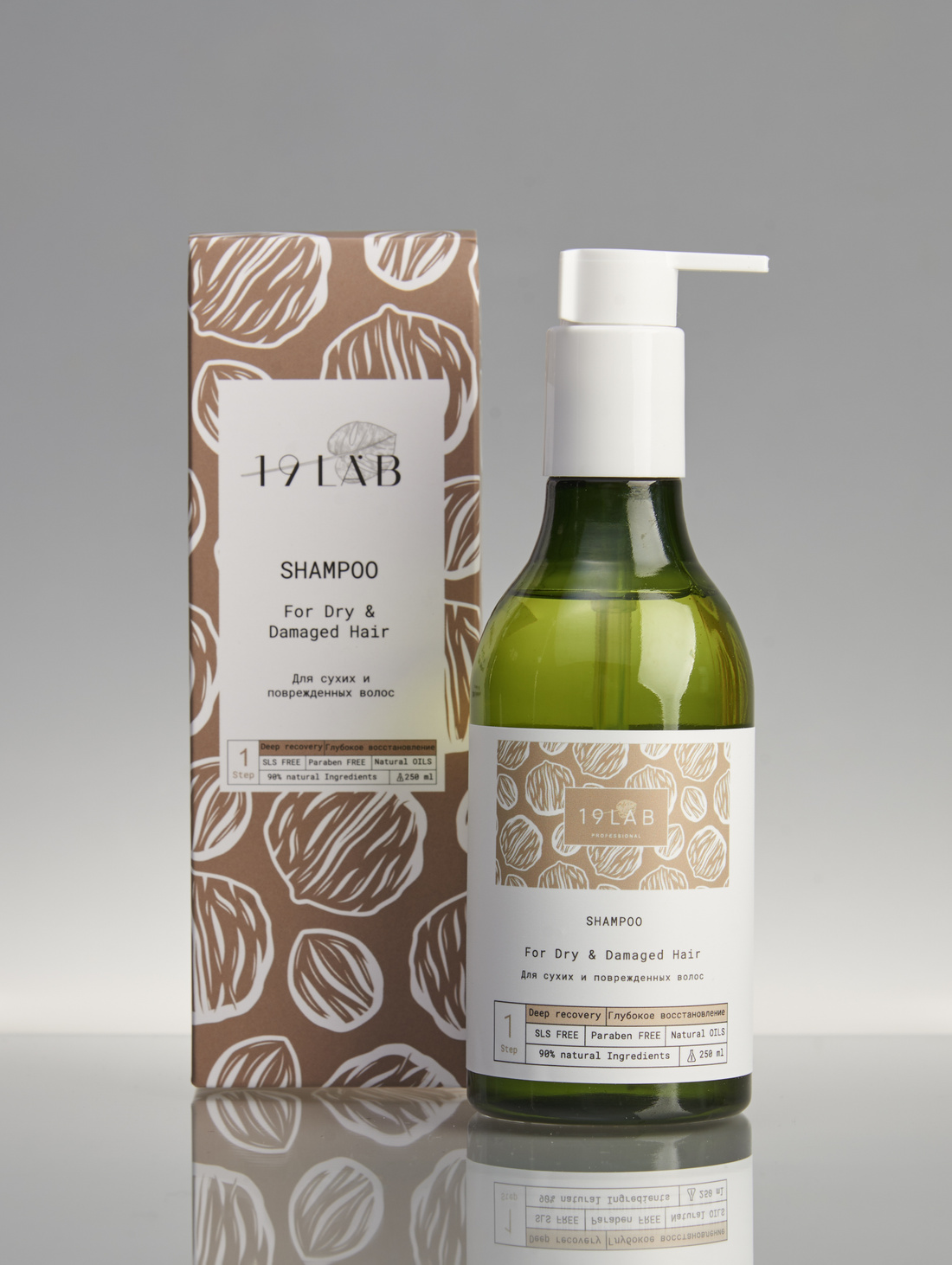 Шампунь для волос "Глубокое восстановление" для сухих и поврежденных волос - фотография товара