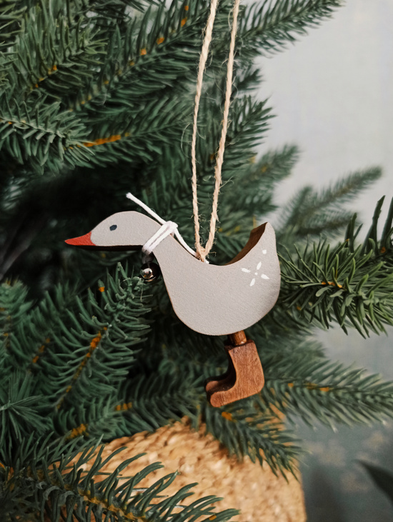 Елочная игрушка "Уточка малая"