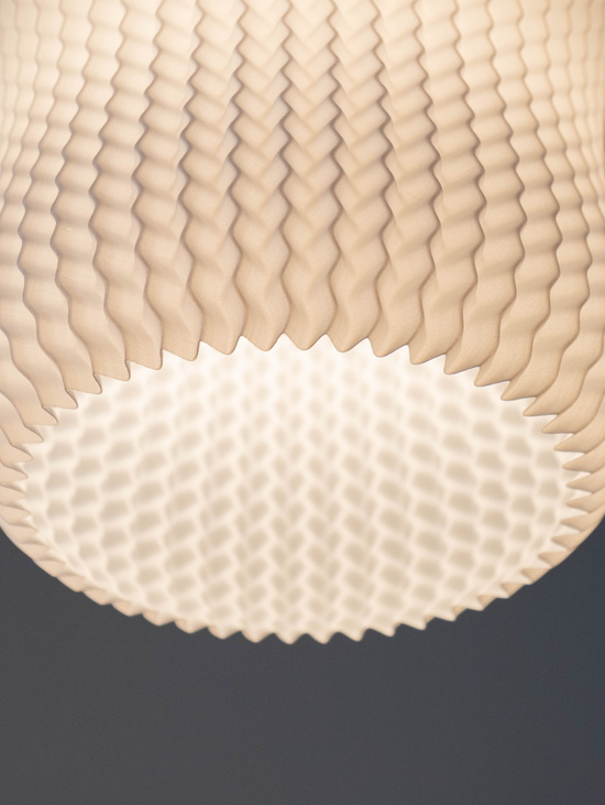 Подвесной светильник Арахис Mana Fabric X Splice Arch белый