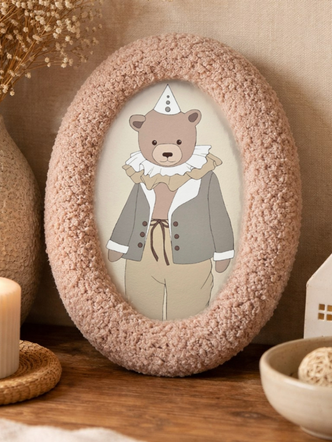 Декоративное панно "Мишка" - фотография товара