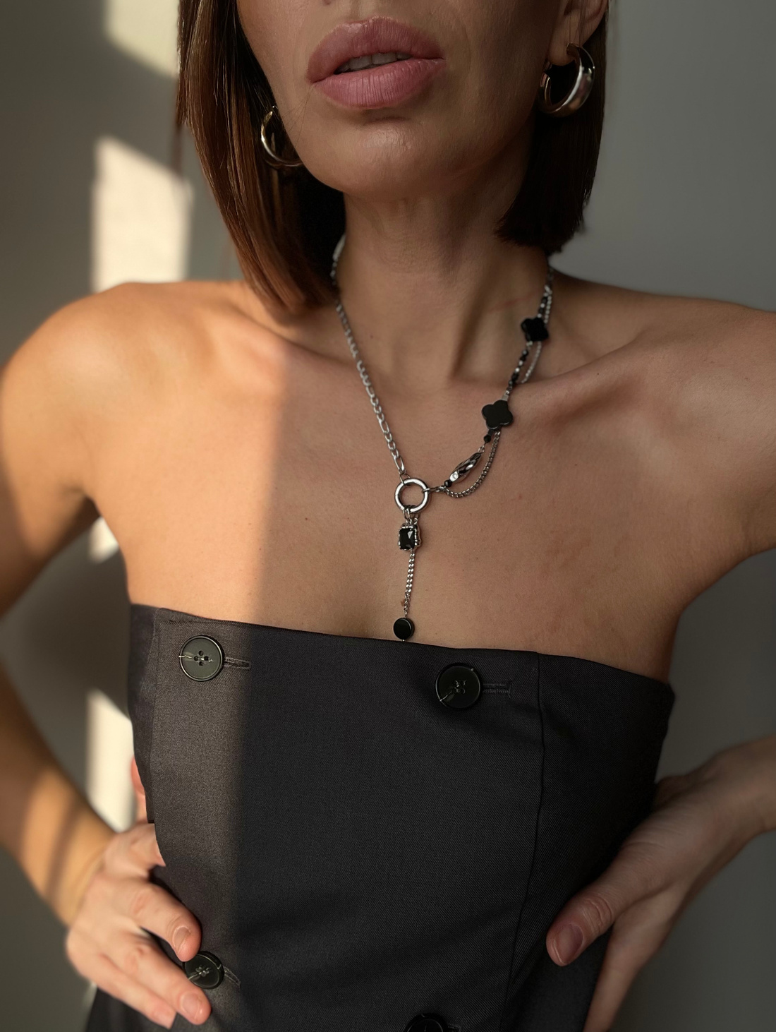 ЧОКЕР «BLACK LUCK” - фотография товара