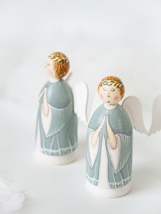 Деревянная фигурка "Ангел"