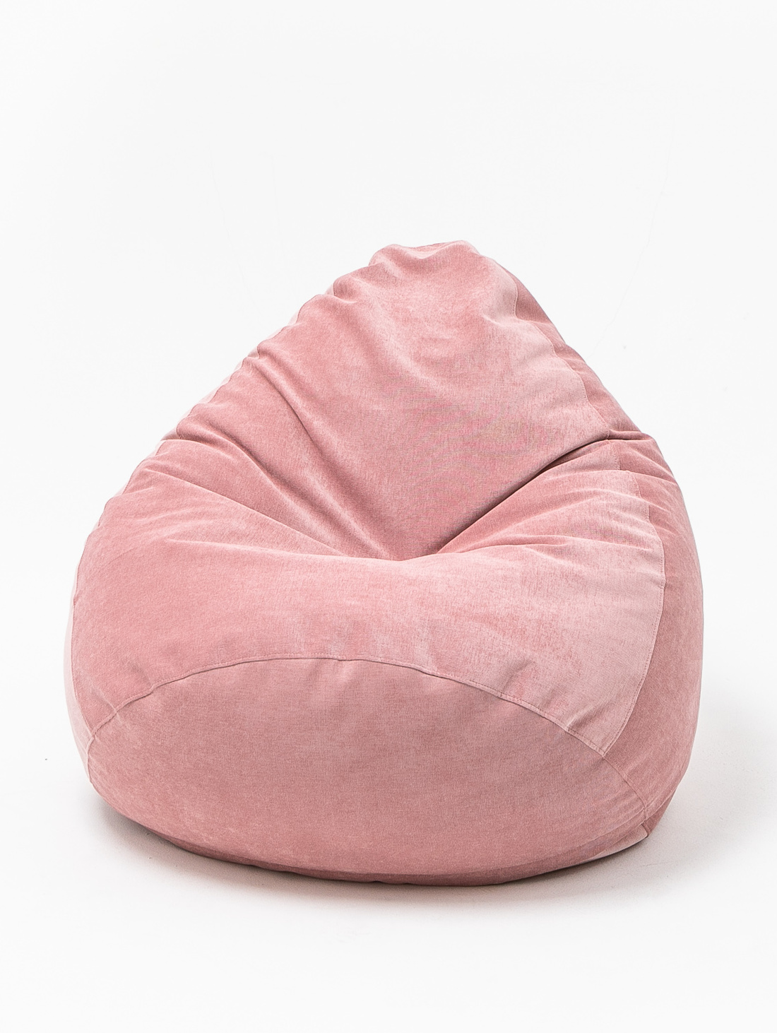Кресло-мешок «Поньо», цвет Розовый в велюре, размер S - фотография товара