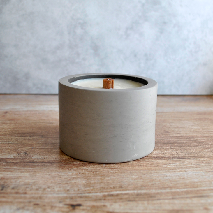 Свеча ароматическая "Лофт" имитация бетона