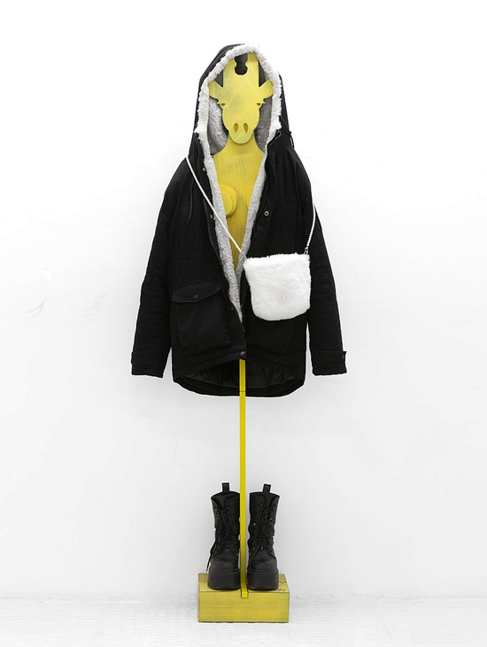 Арт-вешалка "Крошка" голова Жираф