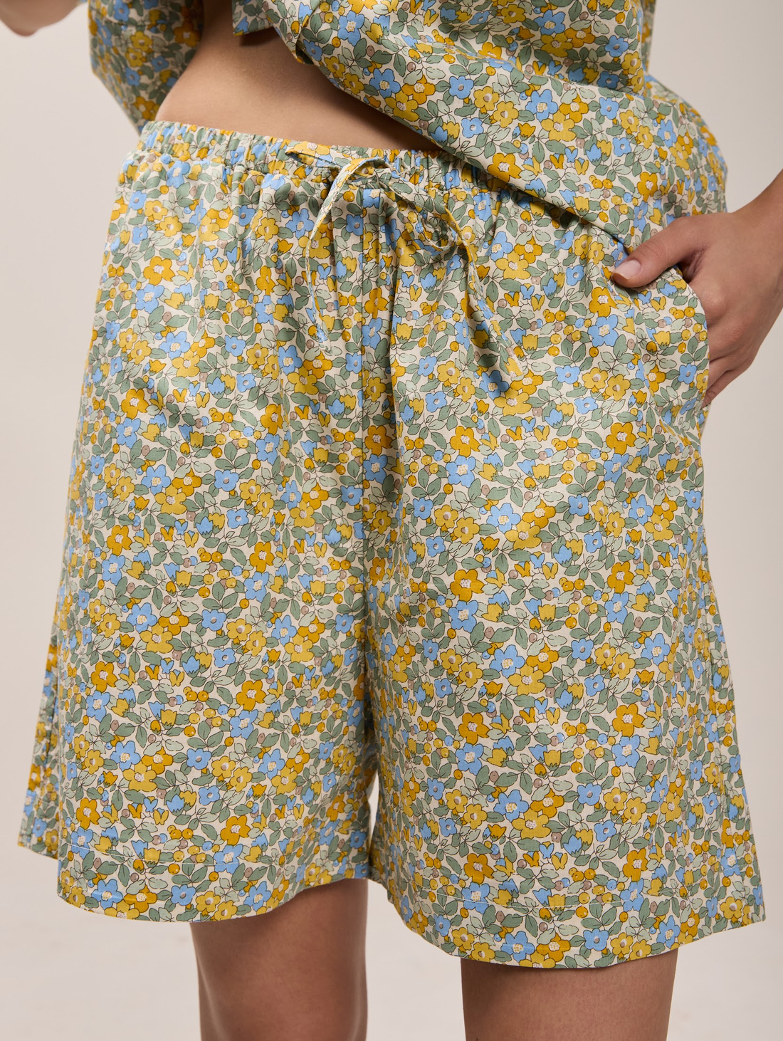 Пижамные базовые шорты «Июнь» - фотография товара