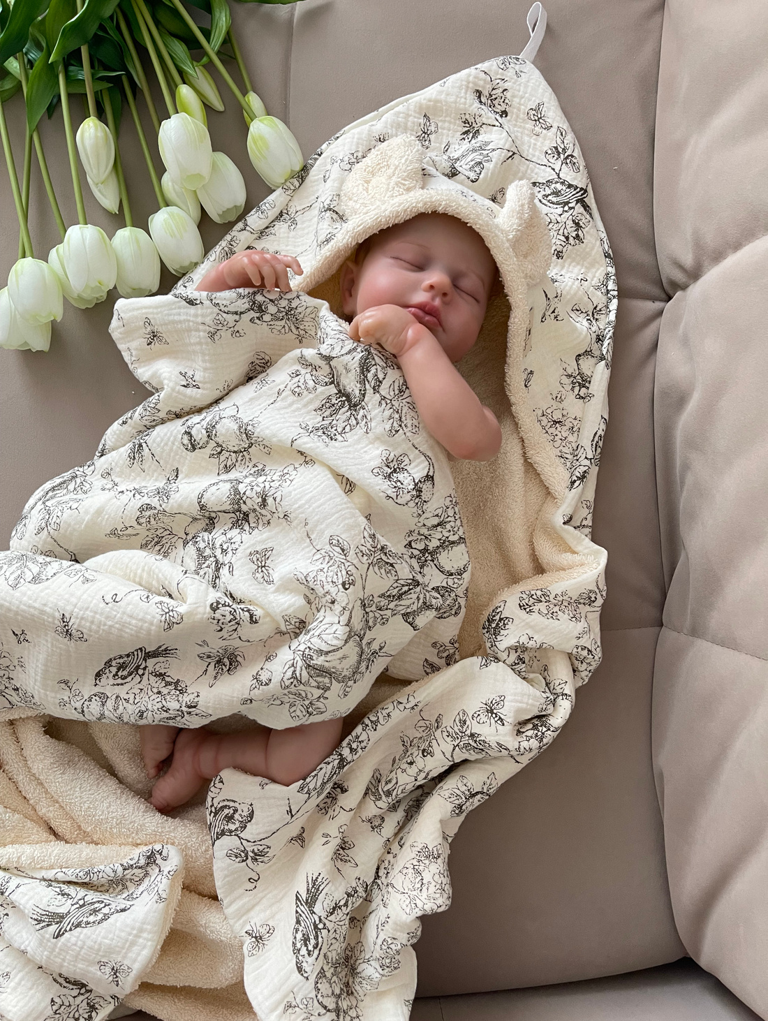 Полотенце для новорожденных - фотография товара