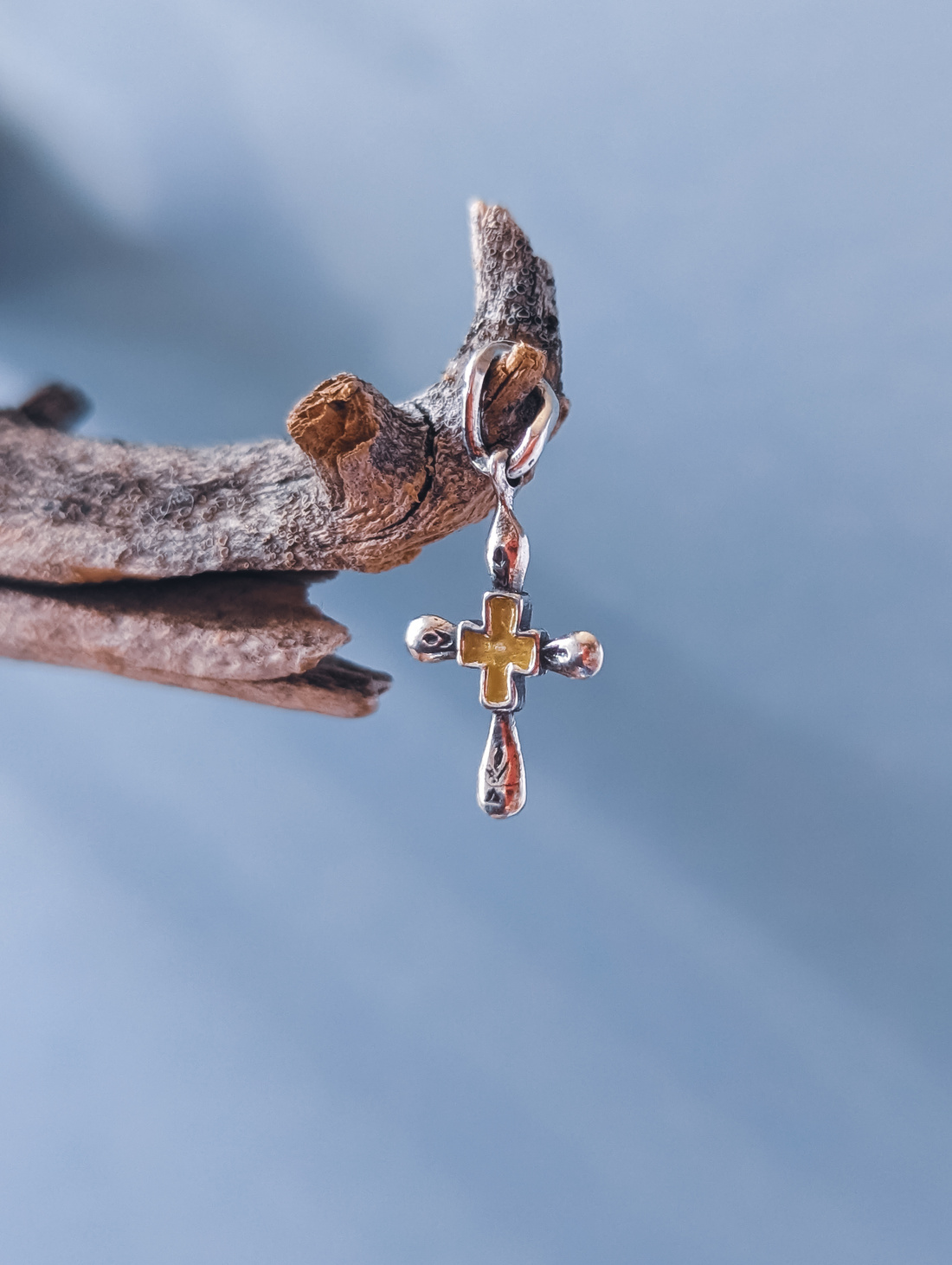 Подвеска "Крестик" - фотография товара