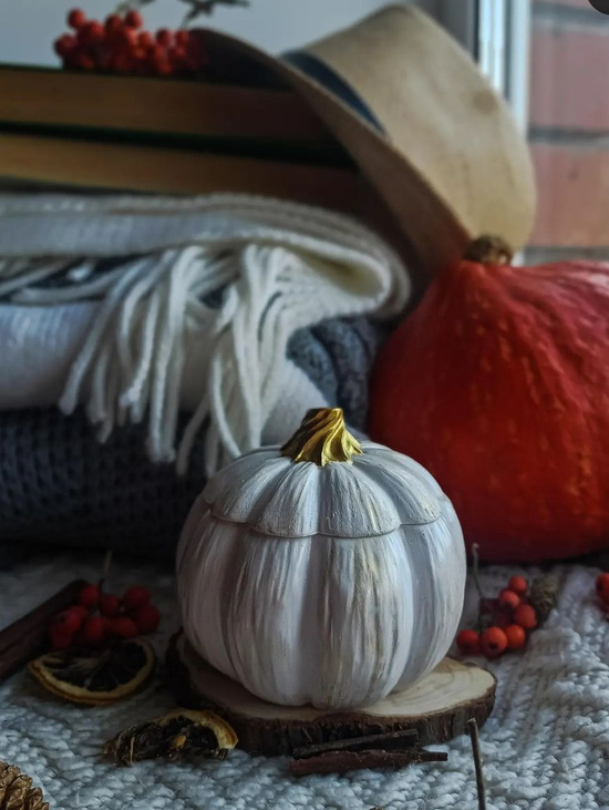 Свеча "Тыква"