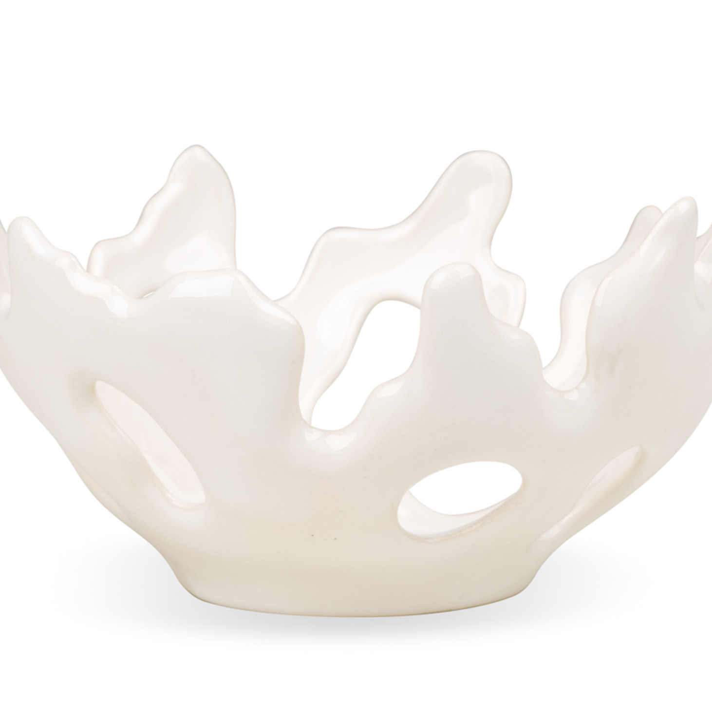 Чаша малая "Коралл" белая - фотография товара