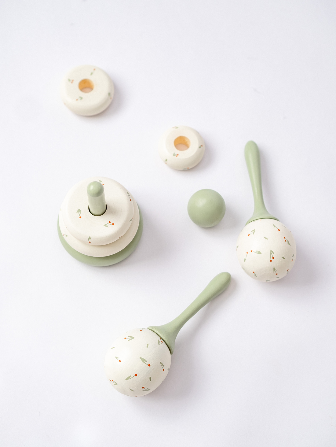 Деревянная погремушка-маракас "Лесная" - фотография товара