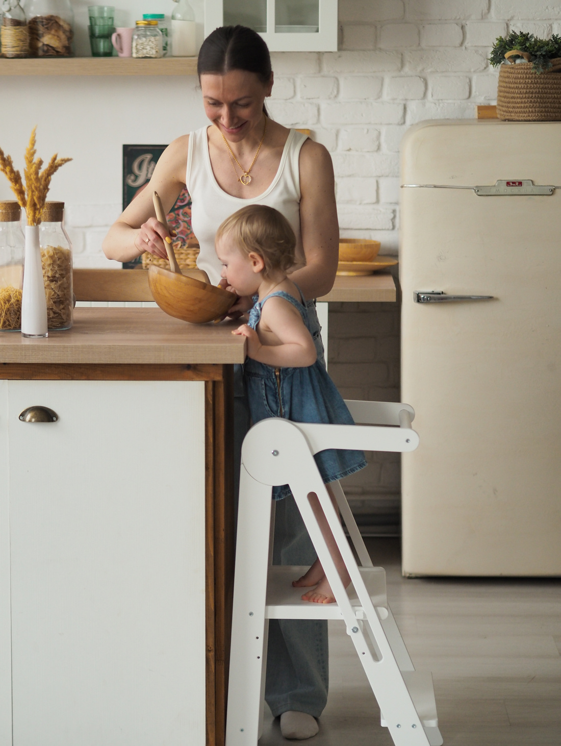 Складная растущая башня помощника - фотография товара
