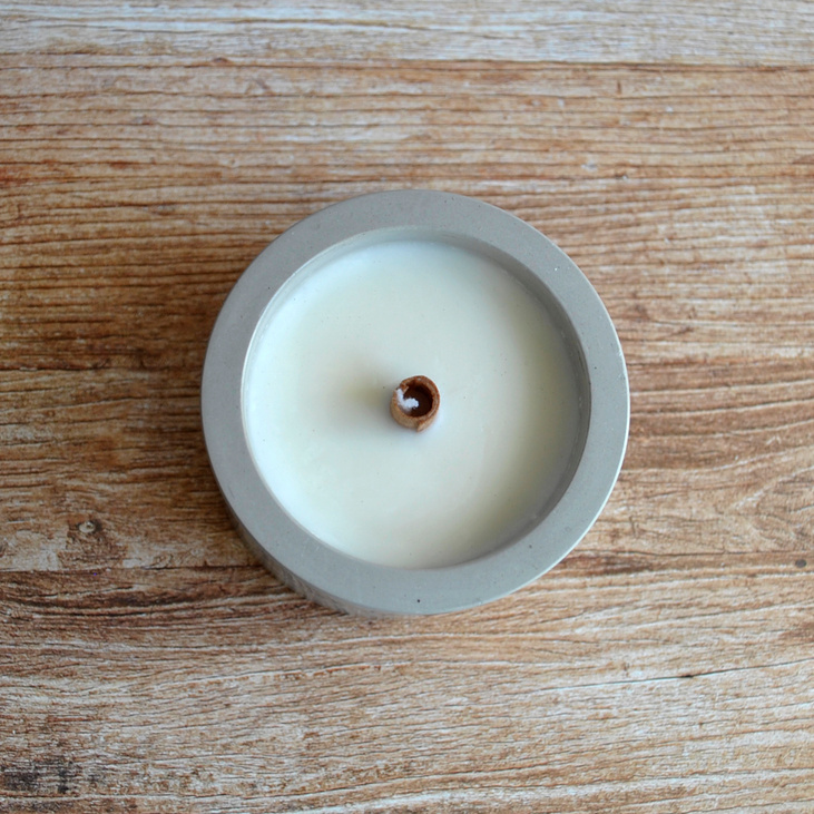 Свеча ароматическая "Лофт" имитация бетона