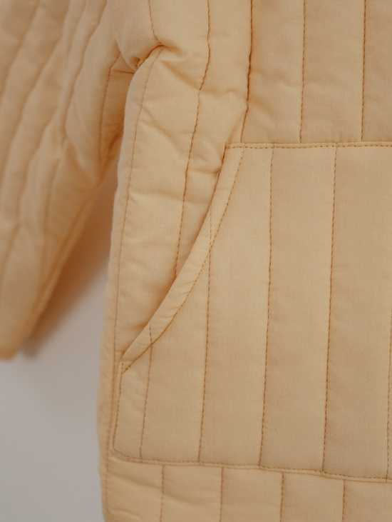 Легкая стеганая куртка (абрикос)