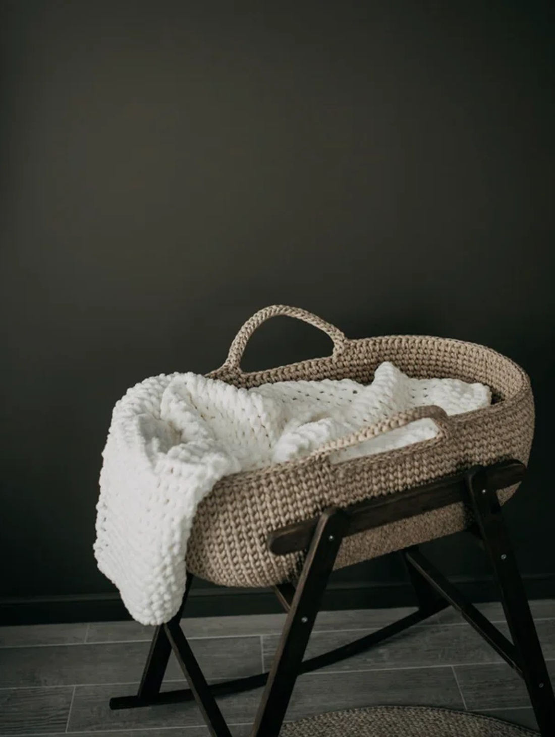 Люлька вязаная «Бамбук» - фотография товара