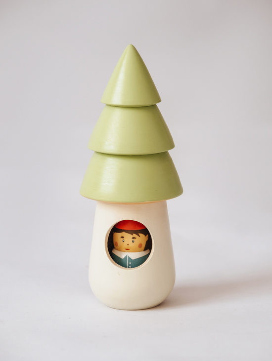 Игровой набор "Дерево и гном"