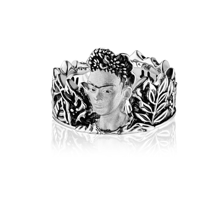 Кольцо серебряное FRIDA KAHLO