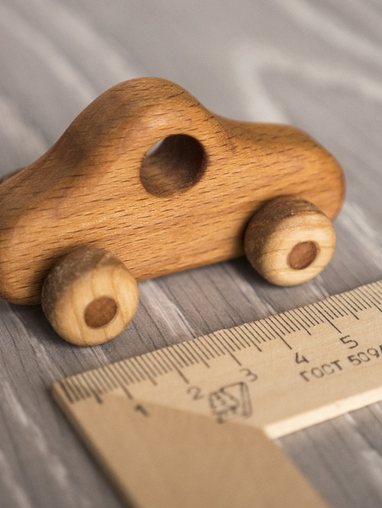 Набор миниатюрных деревянных игрушек (игрушки в кармашек)