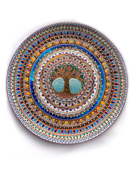 Декоративная тарелка "Древо жизни"