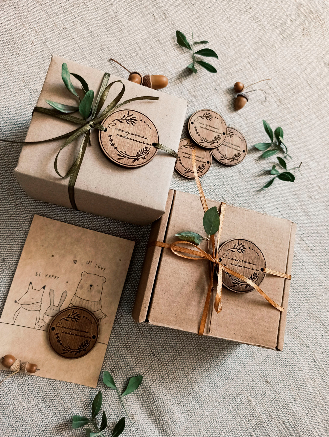 Ярлычки подарочные - фотография товара