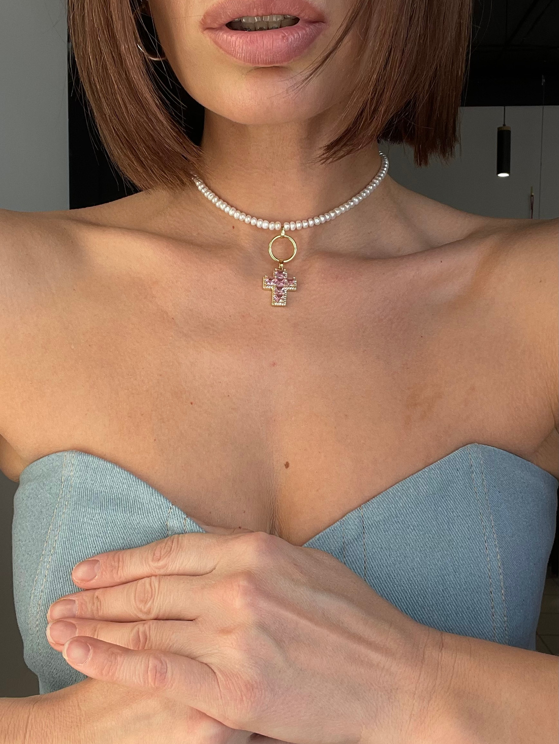 Чокер «НЕЖНАЯ СТРАСТЬ» - фотография товара