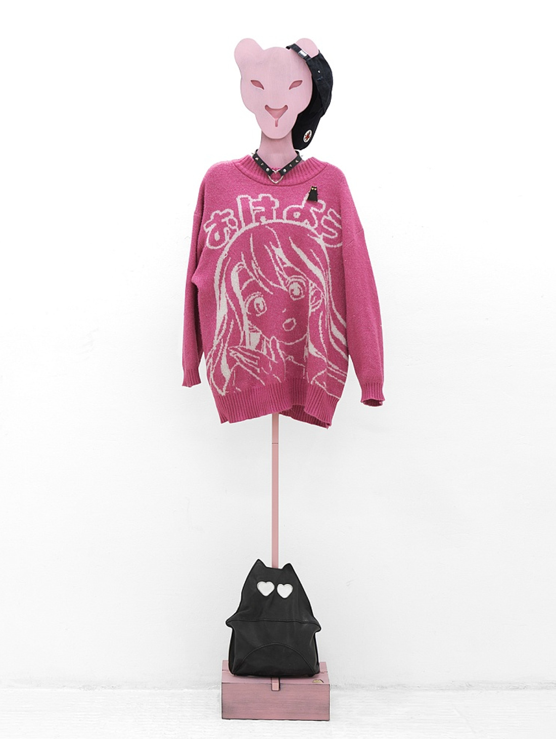 Арт-вешалка "Крошка" голова Пантера - фотография товара