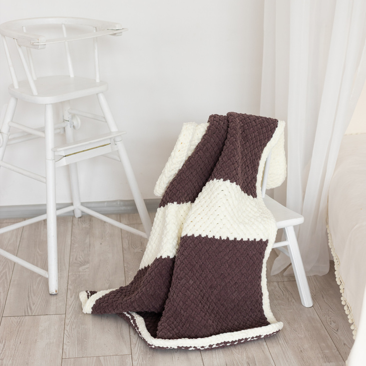 Плед "Шоколадный замок"