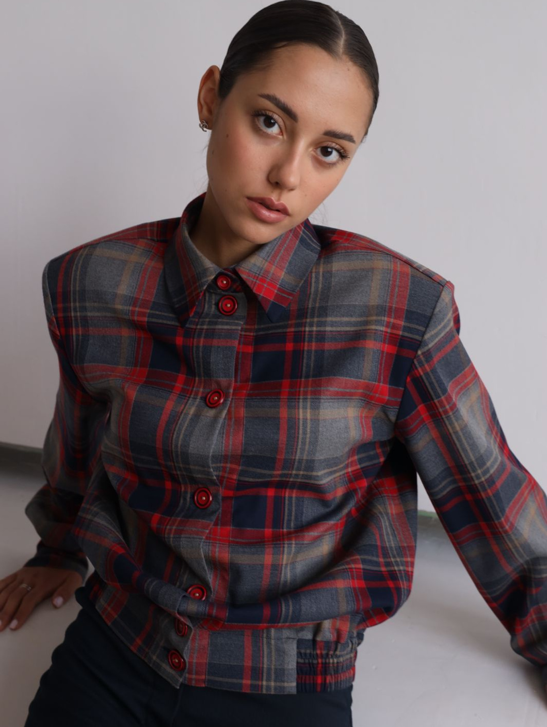 Рубашка-бомбер - фотография товара