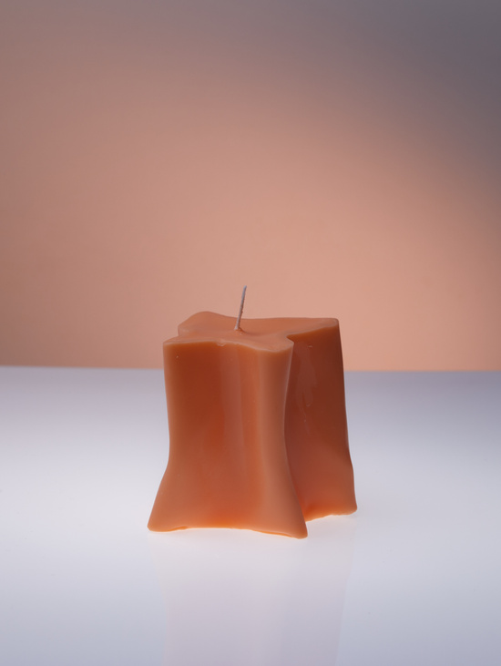 Аромасвеча "Wax Itself" Оранжевый / Сандал розовый