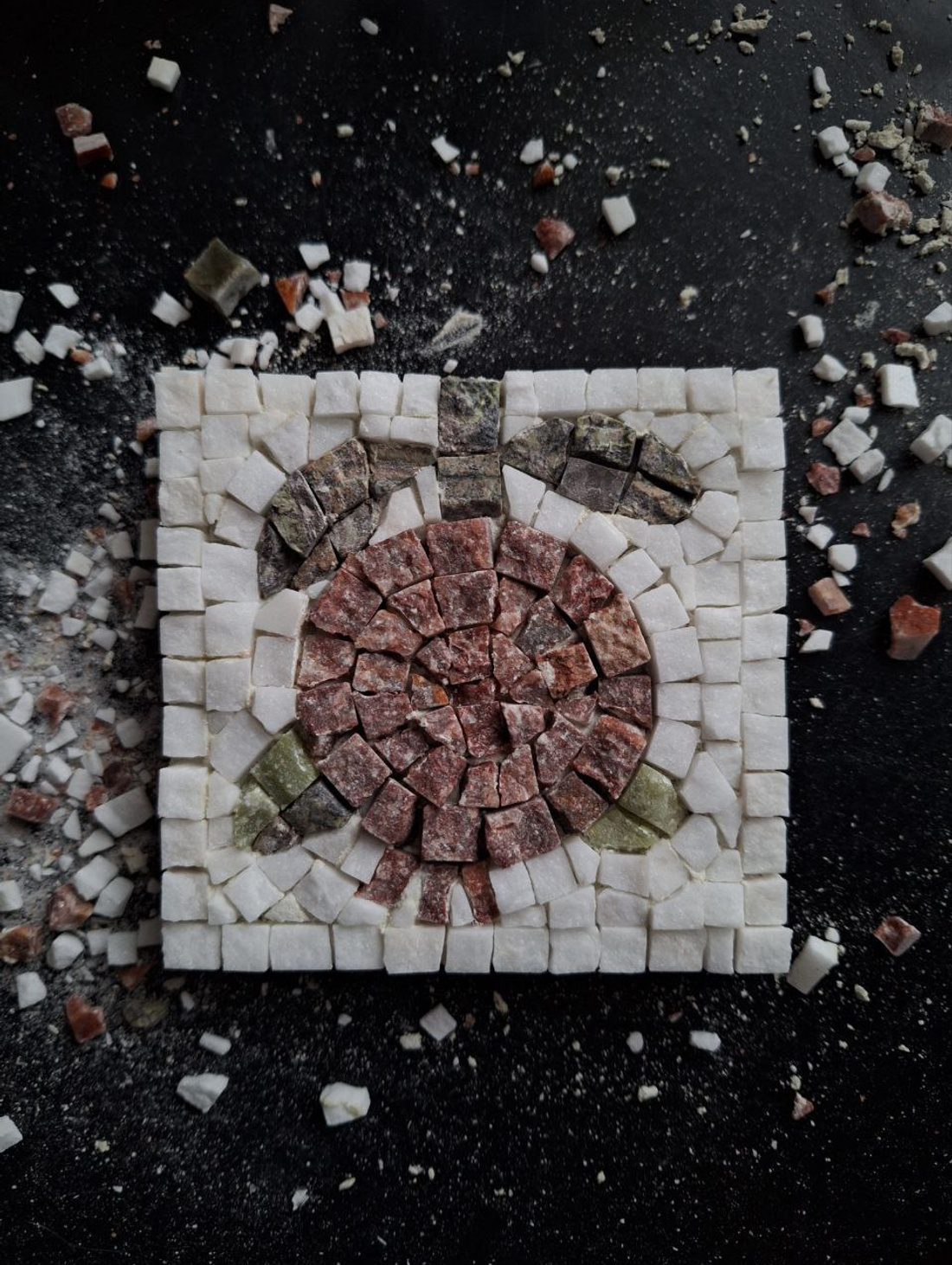 Панно мозаичное "Гранат" - фотография товара