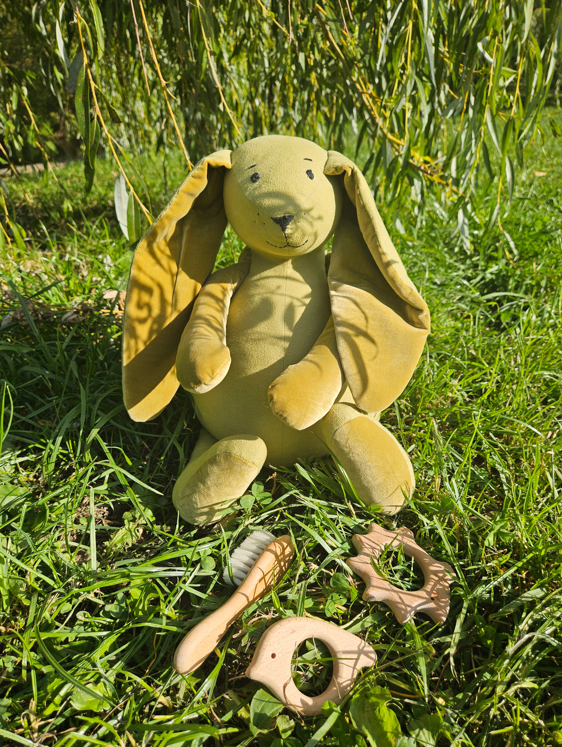 Мягкая Игрушка "Фланелевый Кролик" - фотография товара