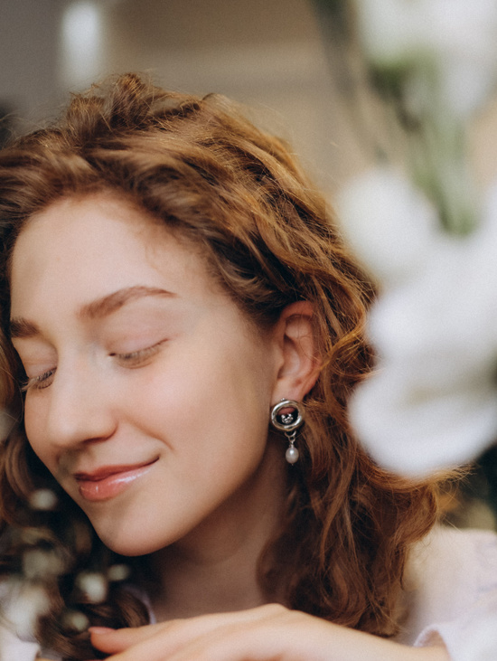 Серьги "Бублики"