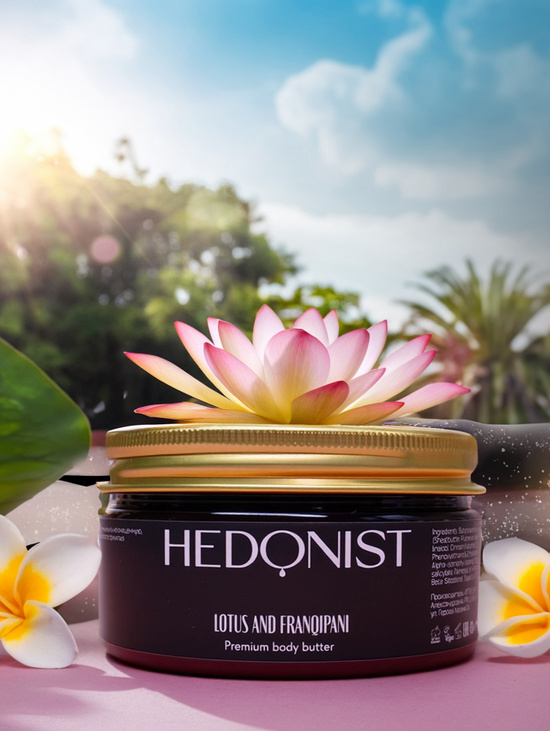 Масло ши/карите для тела парфюмированное "Lotos&Frangipani"