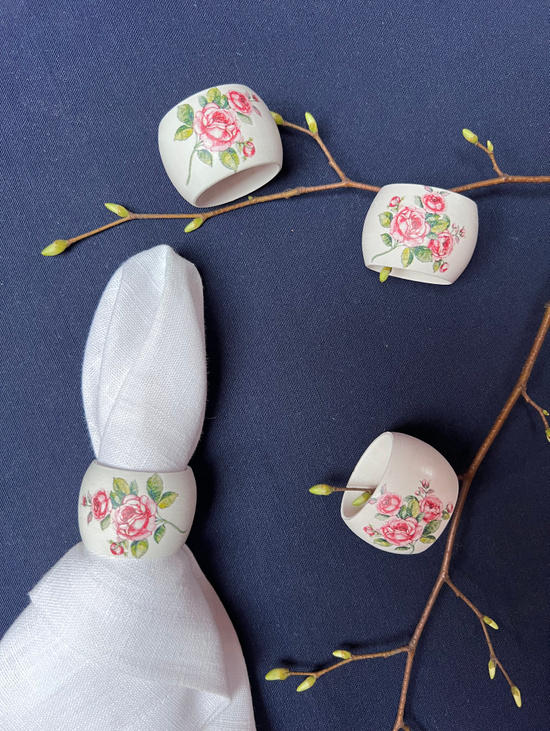 Кольца для салфеток «Чайная Роза»