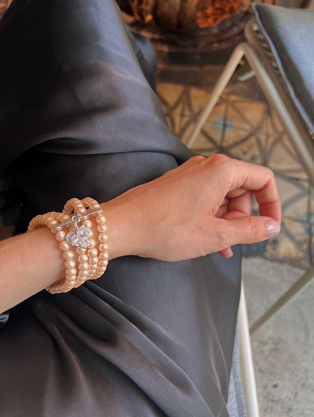 Браслет из жемчуга майорки  ‘Мэри’ - фотография товара