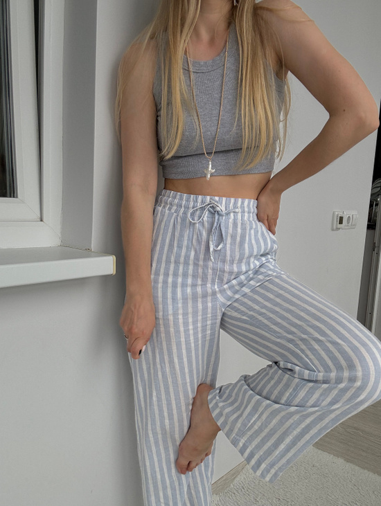 Цепочка со съемной подвеской из натурального жемчуга