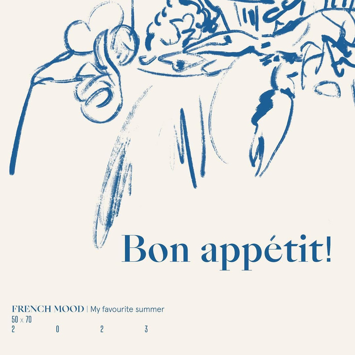 Тиражная графика «Bon appetit!»