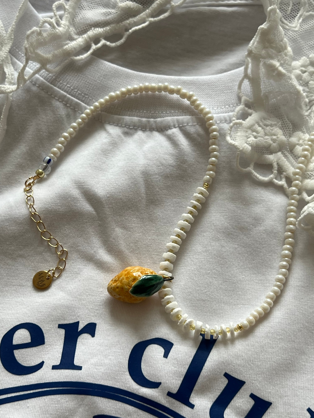 Колье «Лимон» - фотография товара