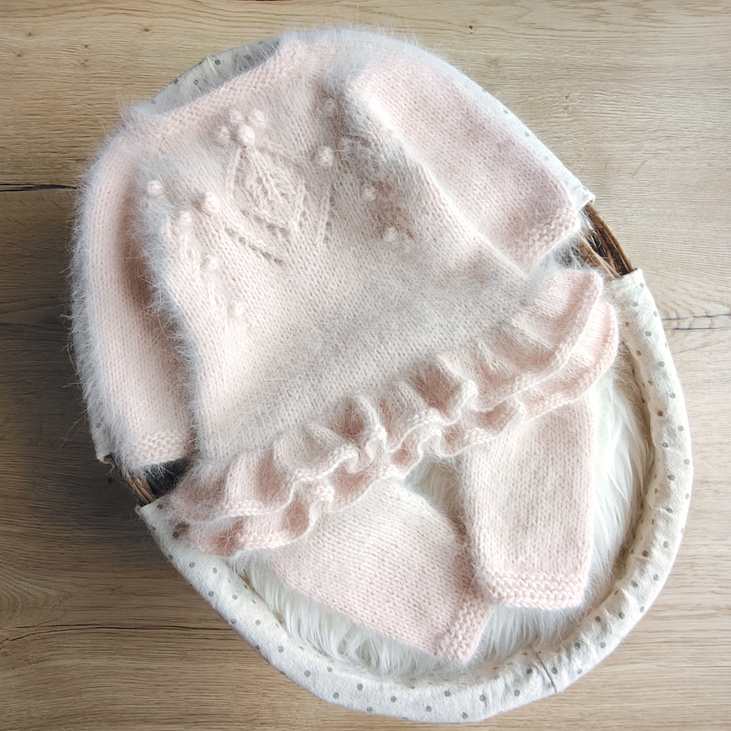 Детский комбинезон для новорожденной девочки