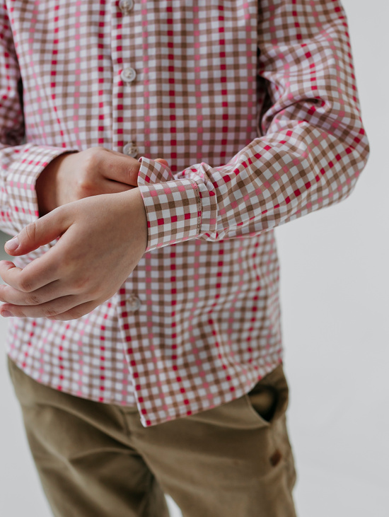 Рубашка для мальчика "Яркая"