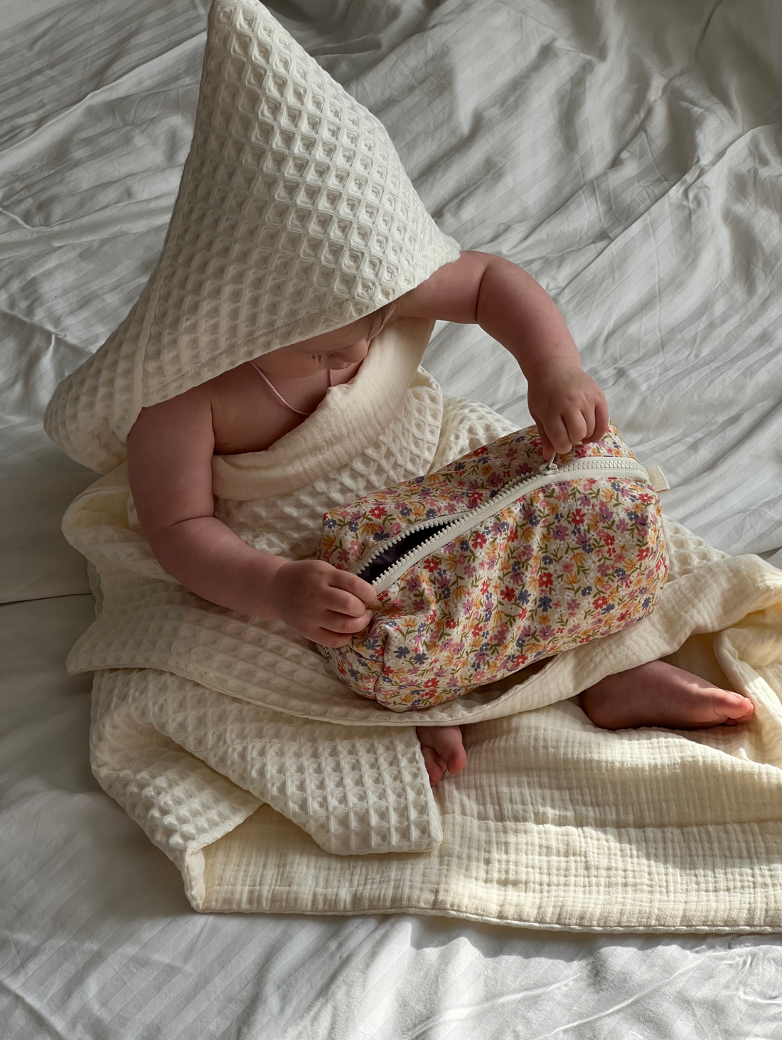 Вафельный банный сет “Summer” - фотография товара