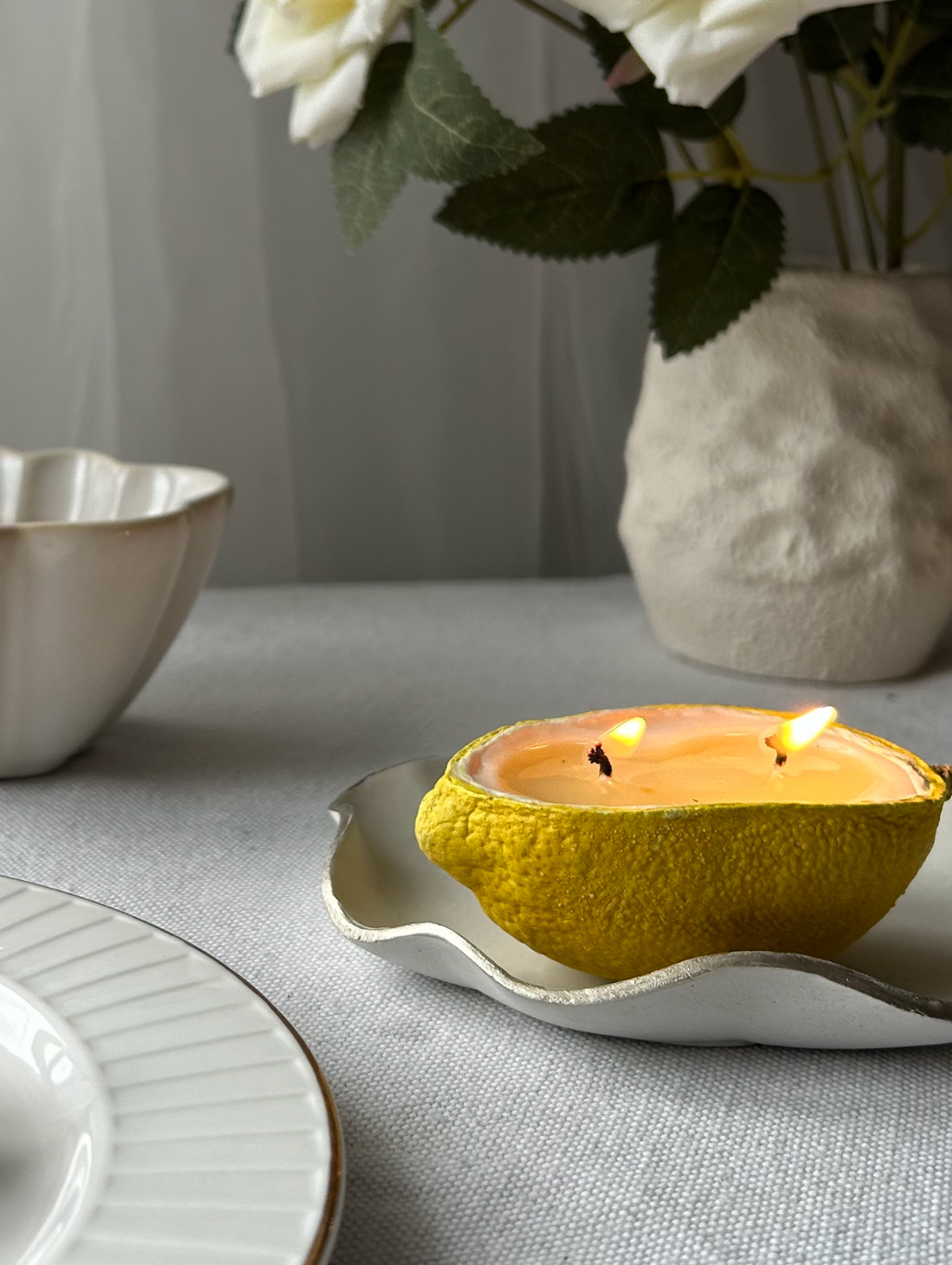 Свечи - лимонки - фотография товара