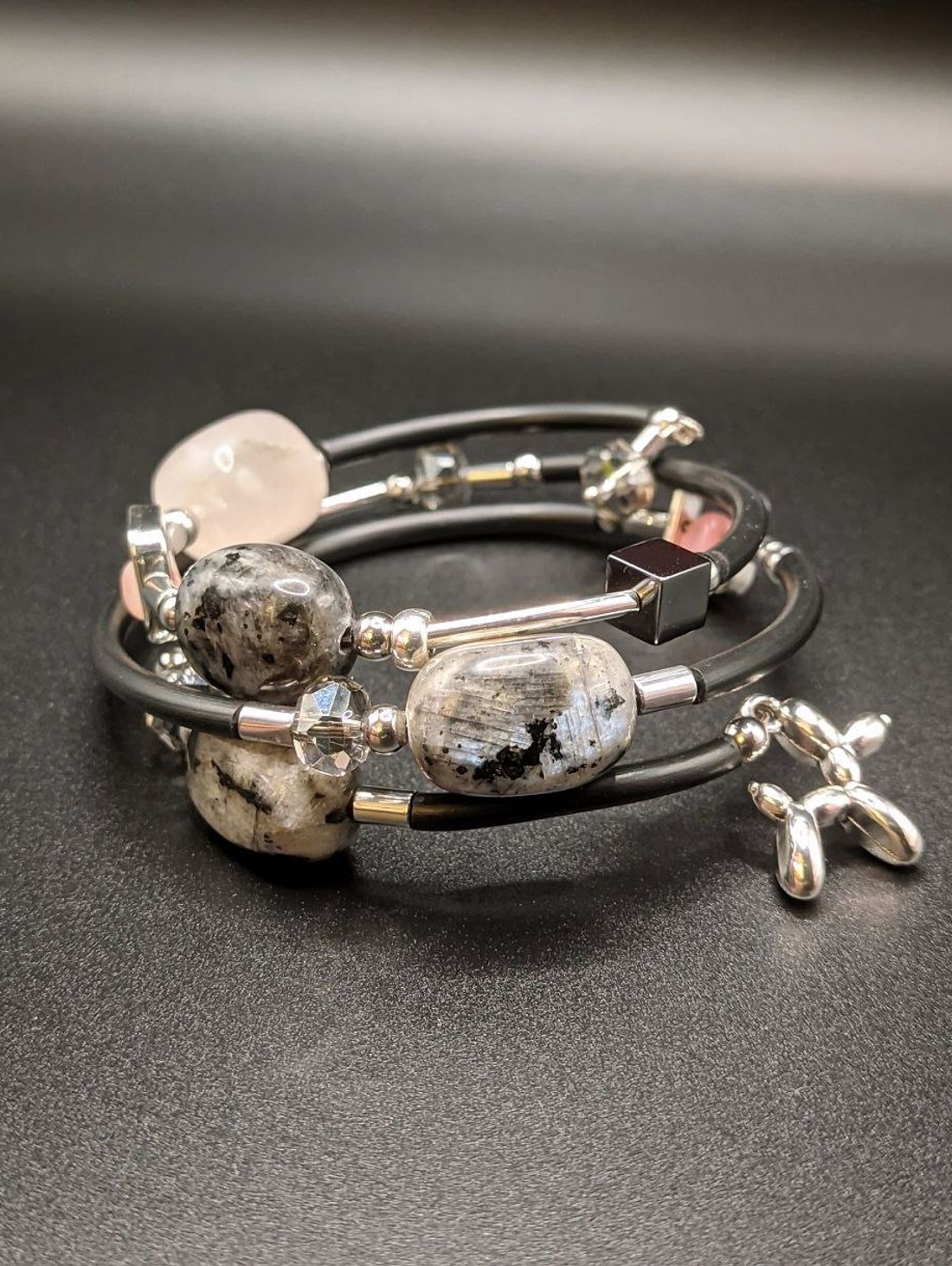 Браслет из натуральных камней "Интуиция" - фотография товара