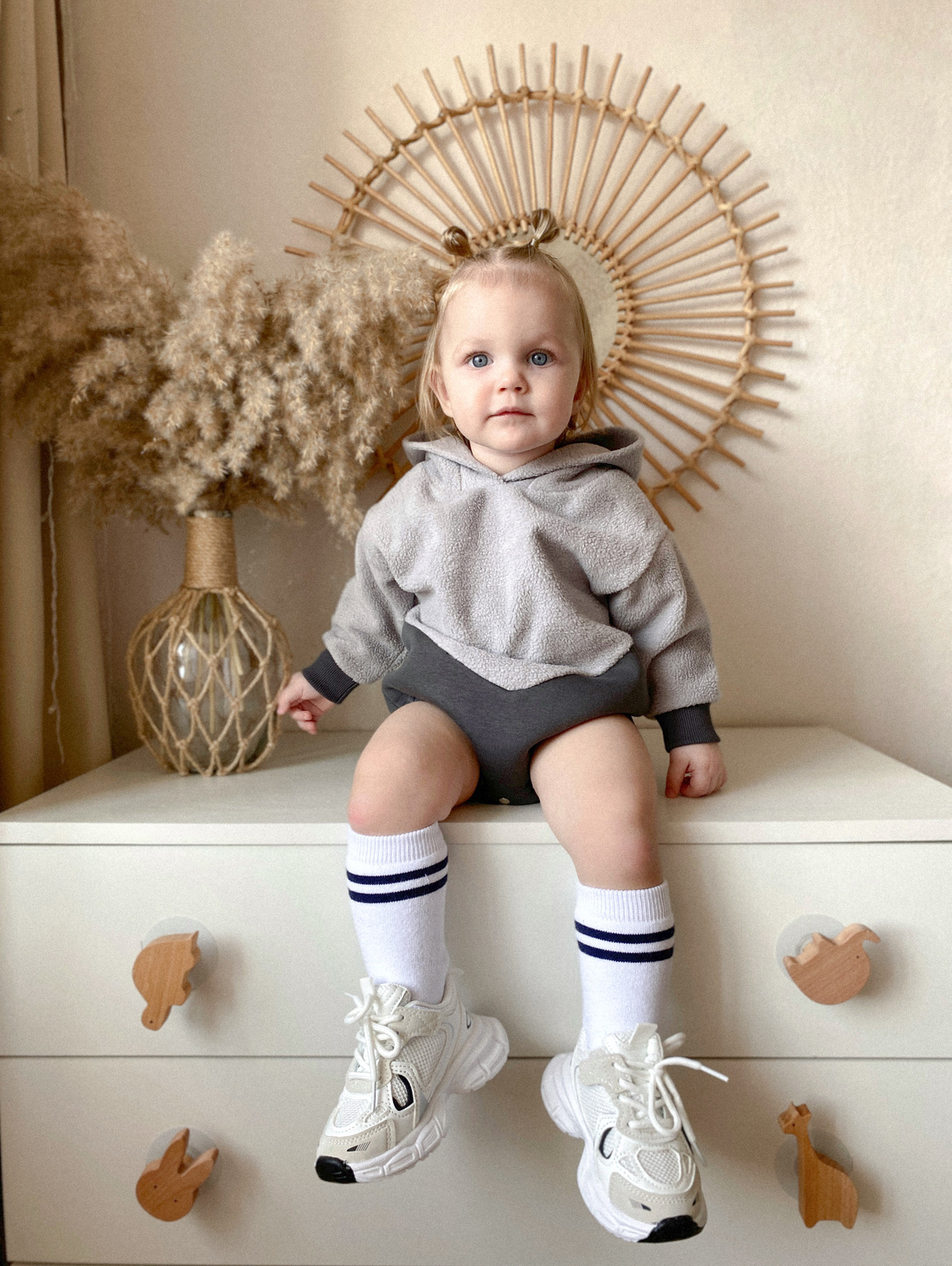 Боди оверсайз для малышей Sheepi - фотография товара