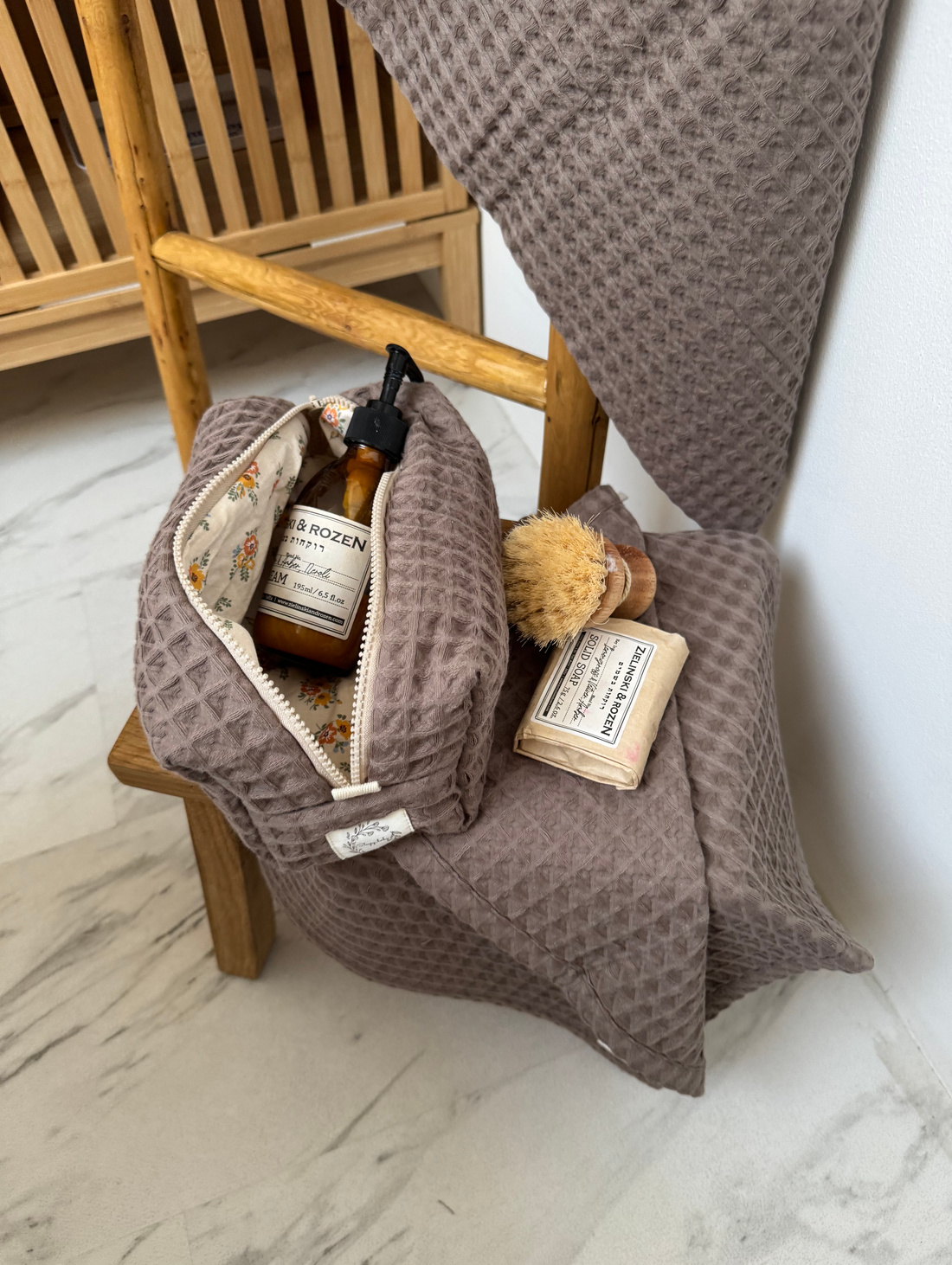 Вафельная косметичка “Mokko” - фотография товара