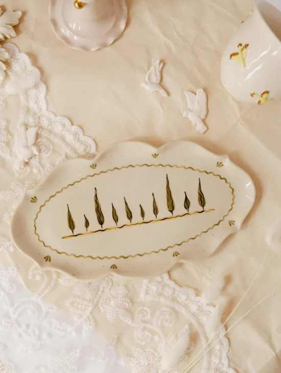 Блюдо "Кипарис"