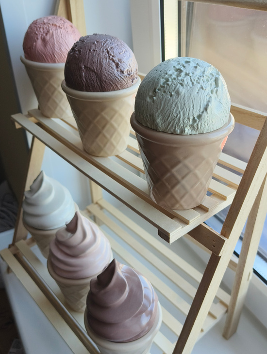 Аромасвеча "Мороженка"