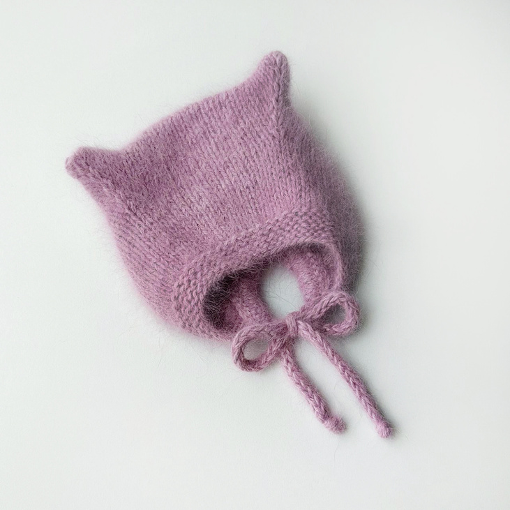 Детская шапочка для новорожденного 0-3 мес