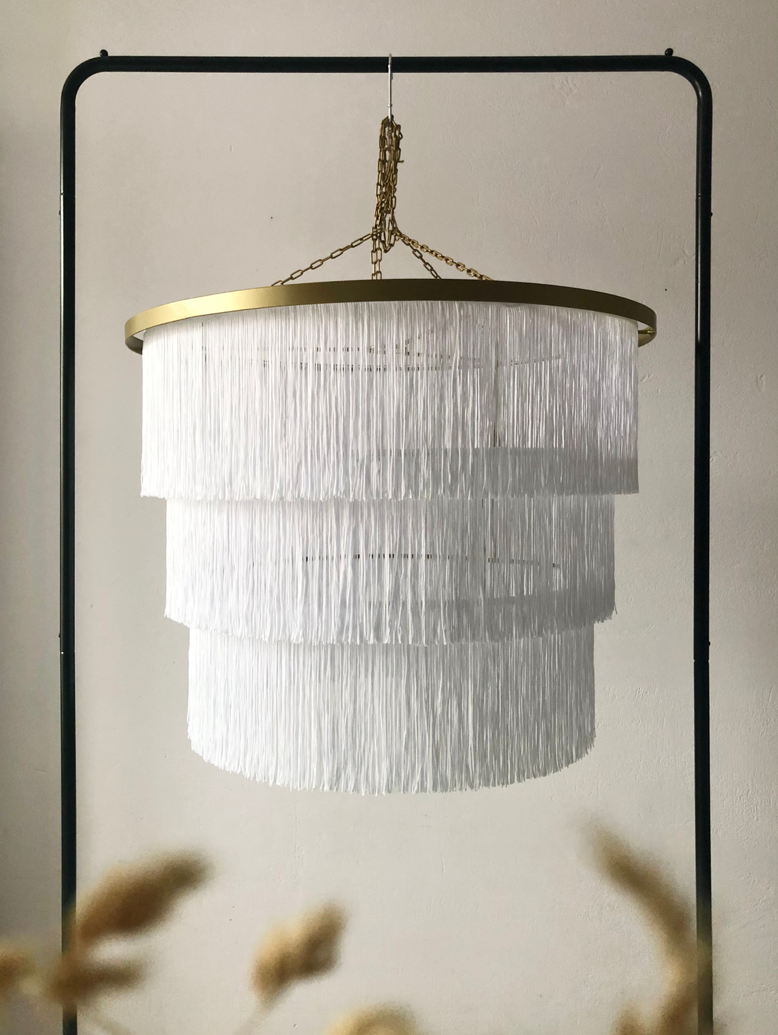 Абажур с бахромой - фотография товара