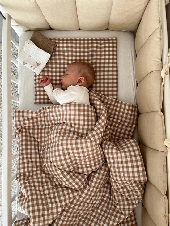 Set Newborn «Клетка беж»